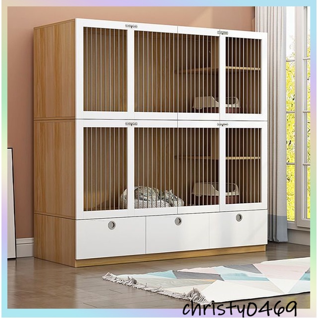 Cat cage pet villa large household pet shop cat house cabinet foster ...