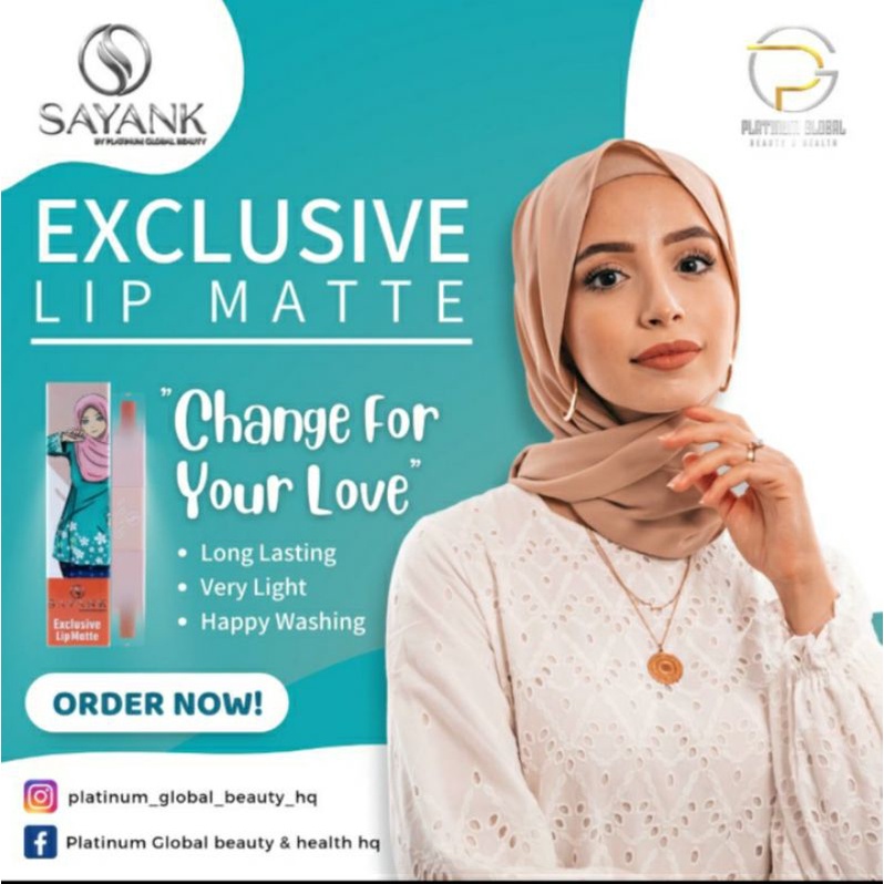 SAYANK 2 in 1 Collagen Lip Matte (SUPER JIMAT) | Shopee Malaysia