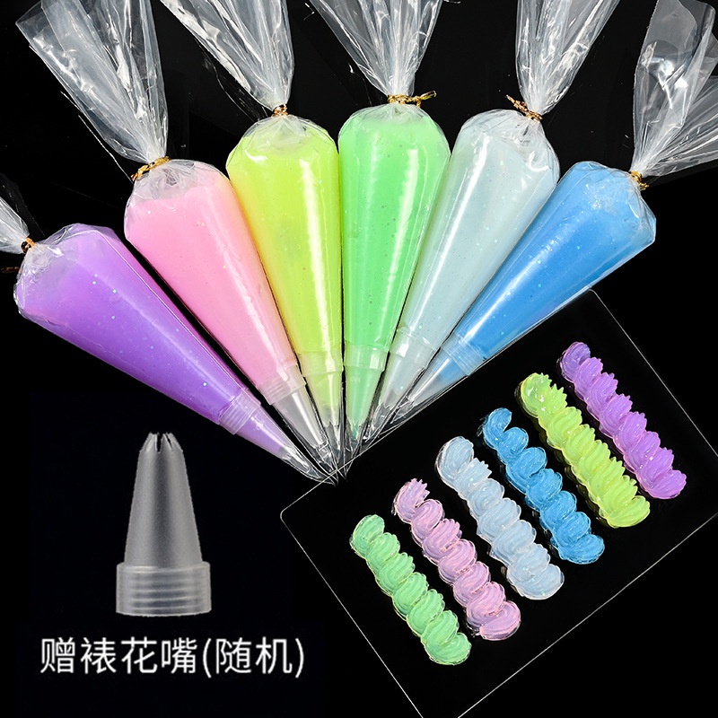 A Pack of 4 Jelly Glue Transparent Jelly Cream Glue Set Antifreeze
