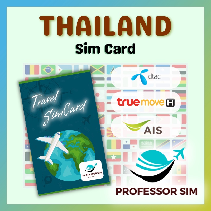 Thailand 5G Travel Data Sim Card Unlimited Data Shopee Malaysia