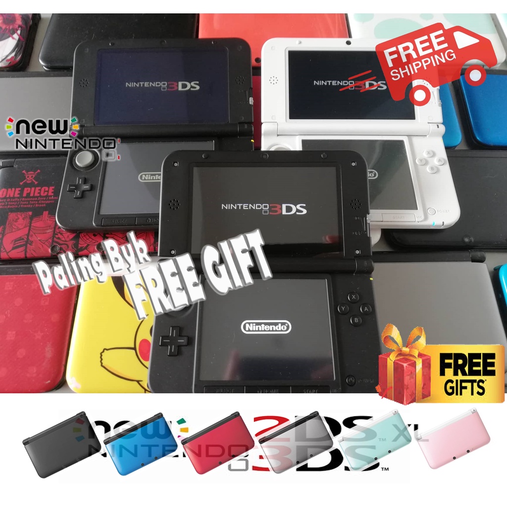 【💥10Cashback】Nintendo New 3DSXL / 3DS XL / 3DS / 2DS / New 2DSXL
