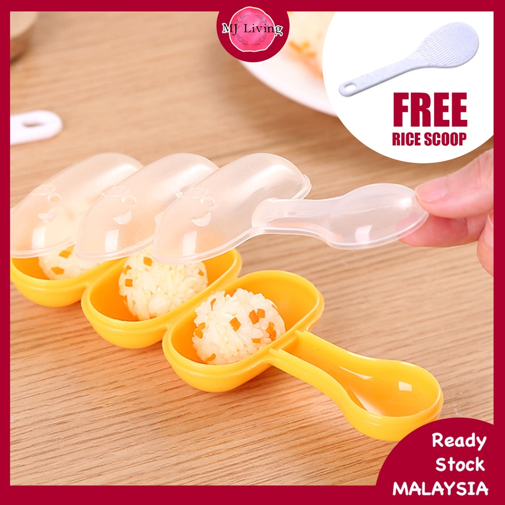 Rice Ball Maker Shaker Baby Children Kindergartens Meal Sushi Maker ...