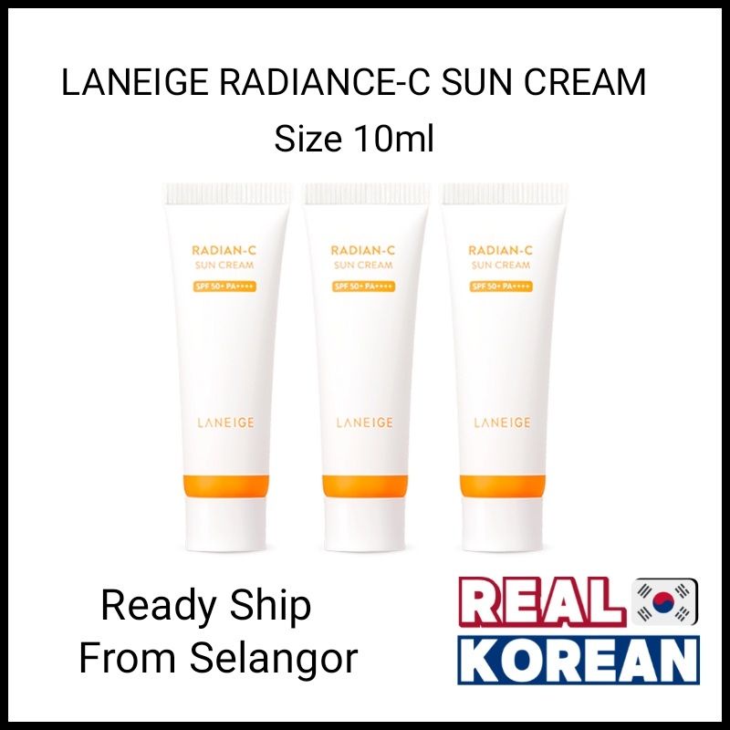 LANEIGE RadianceC Sun Cream SPF 50+ PA++++ 10ML Shopee Malaysia