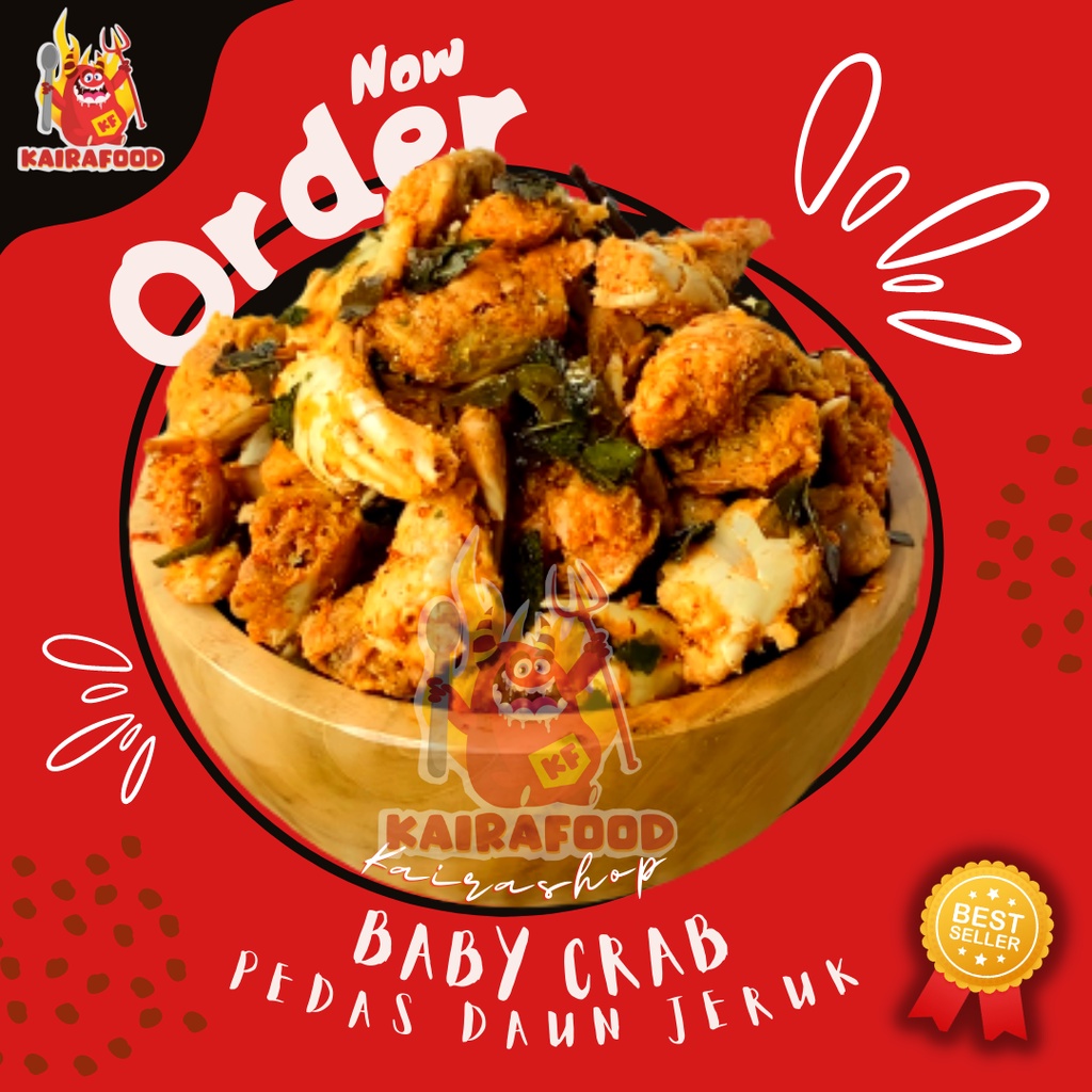 SPICY CRISPY BABY CRAB ORANGE LEAVES | ORIGINAL ORANGE LEAVES | Shopee ...