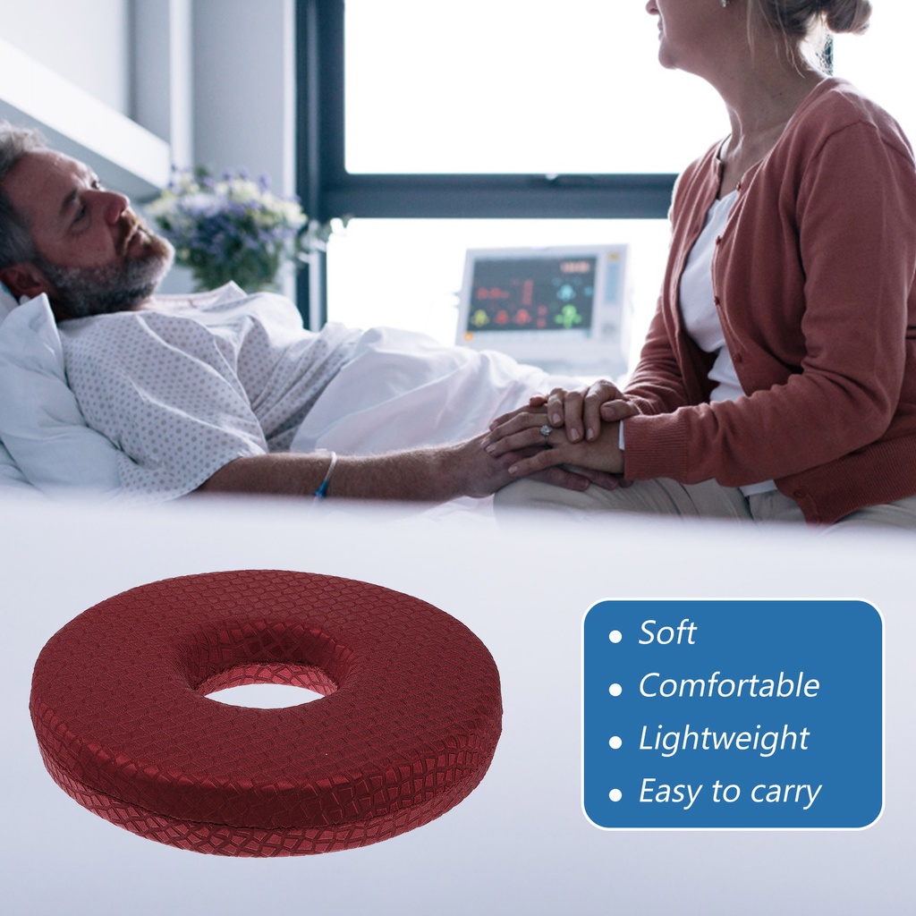Pillow Cushion Tailbone Donut Sitting Chair Office Hemorrhoid Wedge