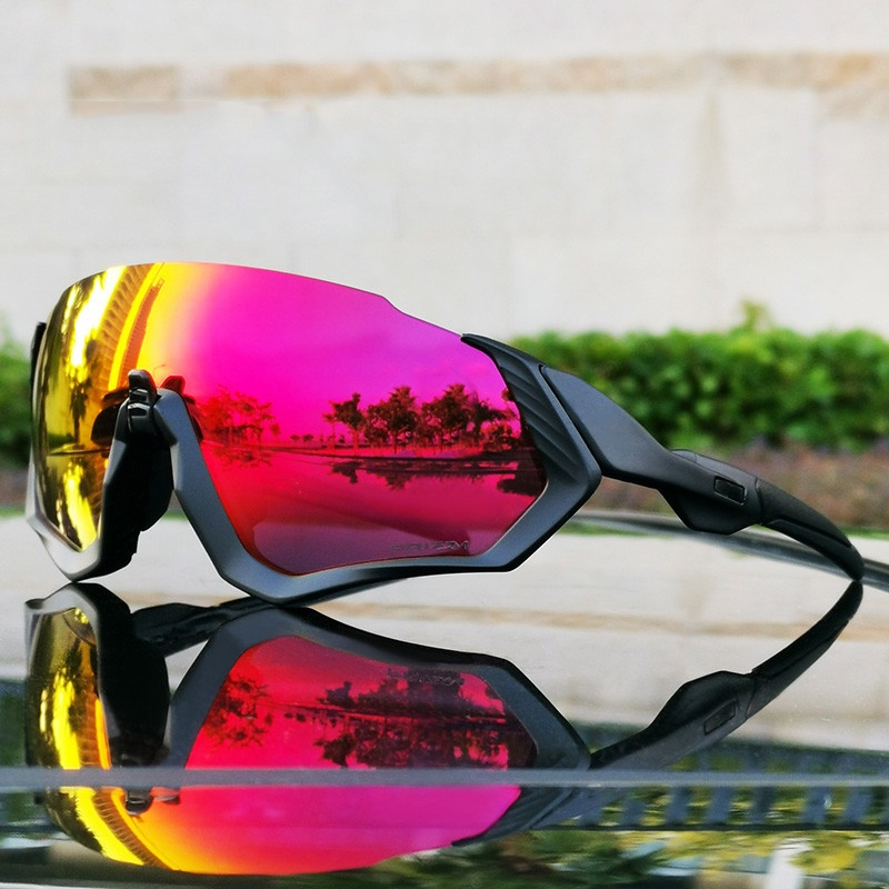 2025 Men Women Polarized 3 Lens Cycling Glasses Sunglasses MTB Eye ...