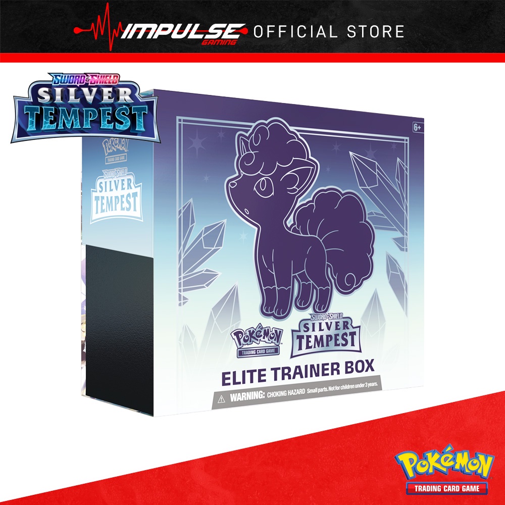 Pokemon high quality Trading Card Game - Sword and Shield - Silver Temptest Elite Trainer Box