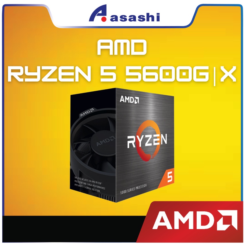 AMD Ryzen 5 5500 | 5600G | 5600X | Ryzen 7 5700G | 5800X3D Processor ...