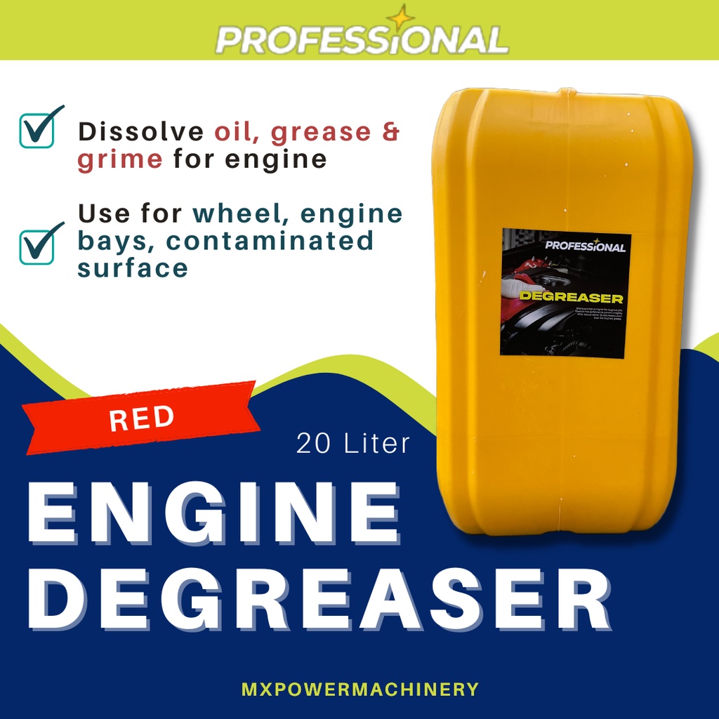 PROFESSIONAL Engine Degreaser Degreaser Red Degreaser 20L   Sg 11134201 22100 0m6jdd0yp6iv3a