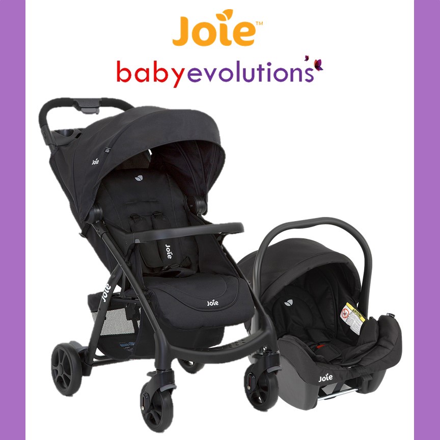 Joie Muze LX Stroller + Joie Juva Carrier [Travel System] Shopee Malaysia