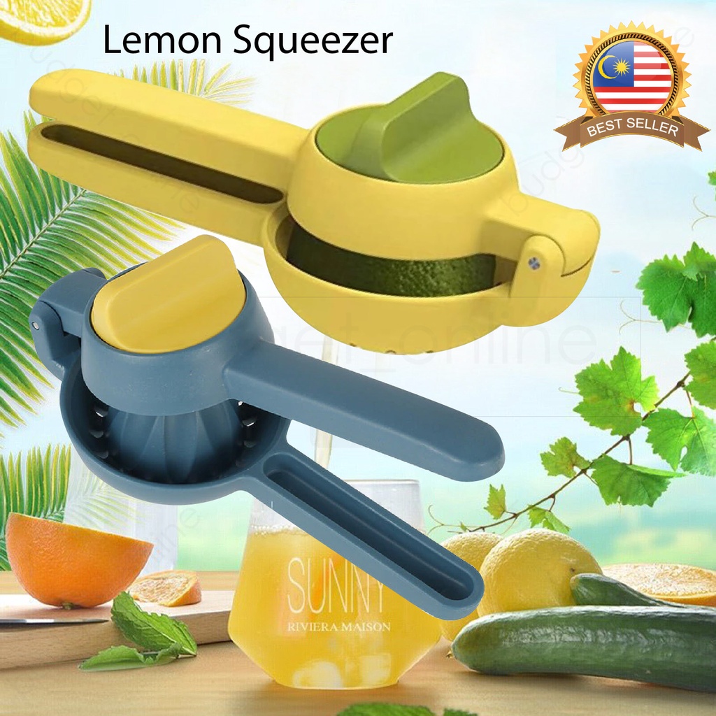 Manual Lemon Squeezer Dual-Action Citrus Press Lime Juicer Fruits Juice ...