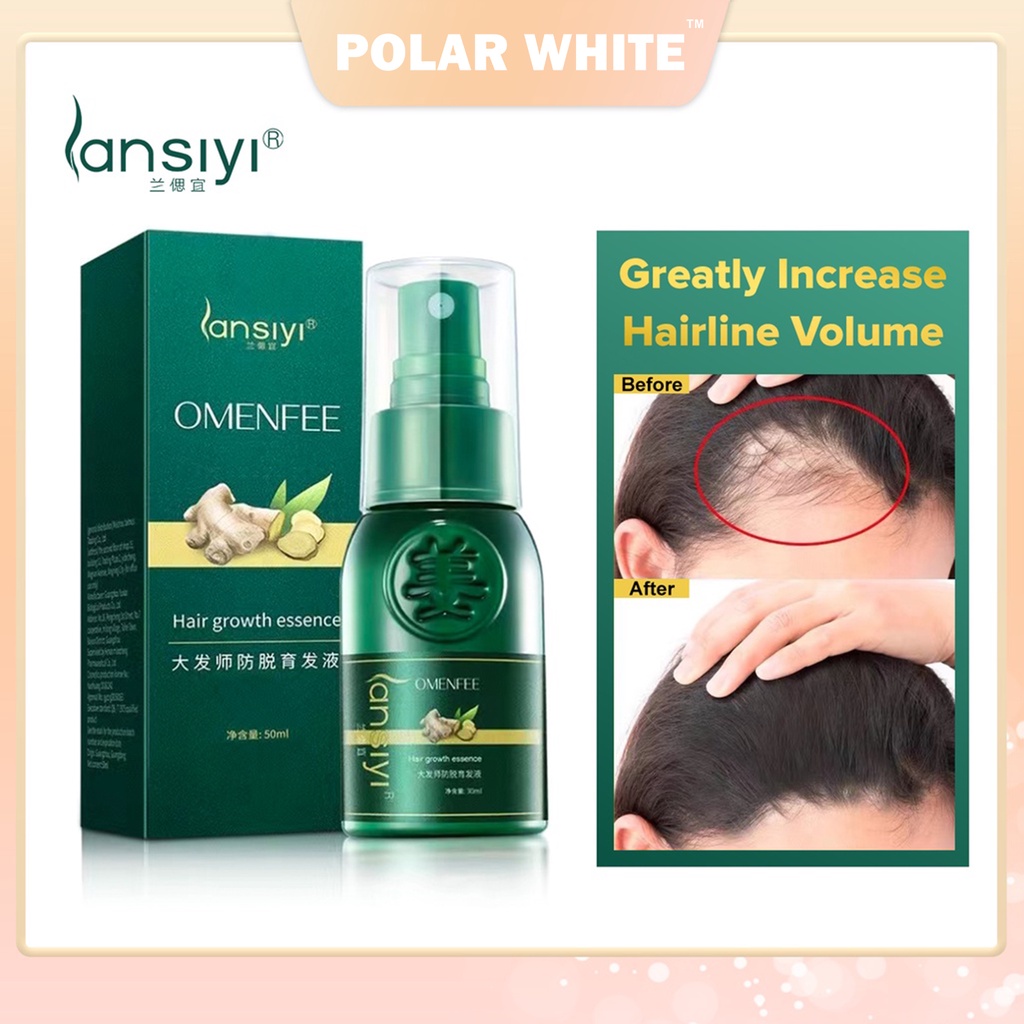 POLAR WHITE H2001 LANSIYI Hair growth 30ml Hair tonic Antihair loss