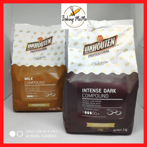 Van Houten Milk Compound Chocolate Coin 1kg Intense Dark Compound 1kg Shopee Malaysia 2047