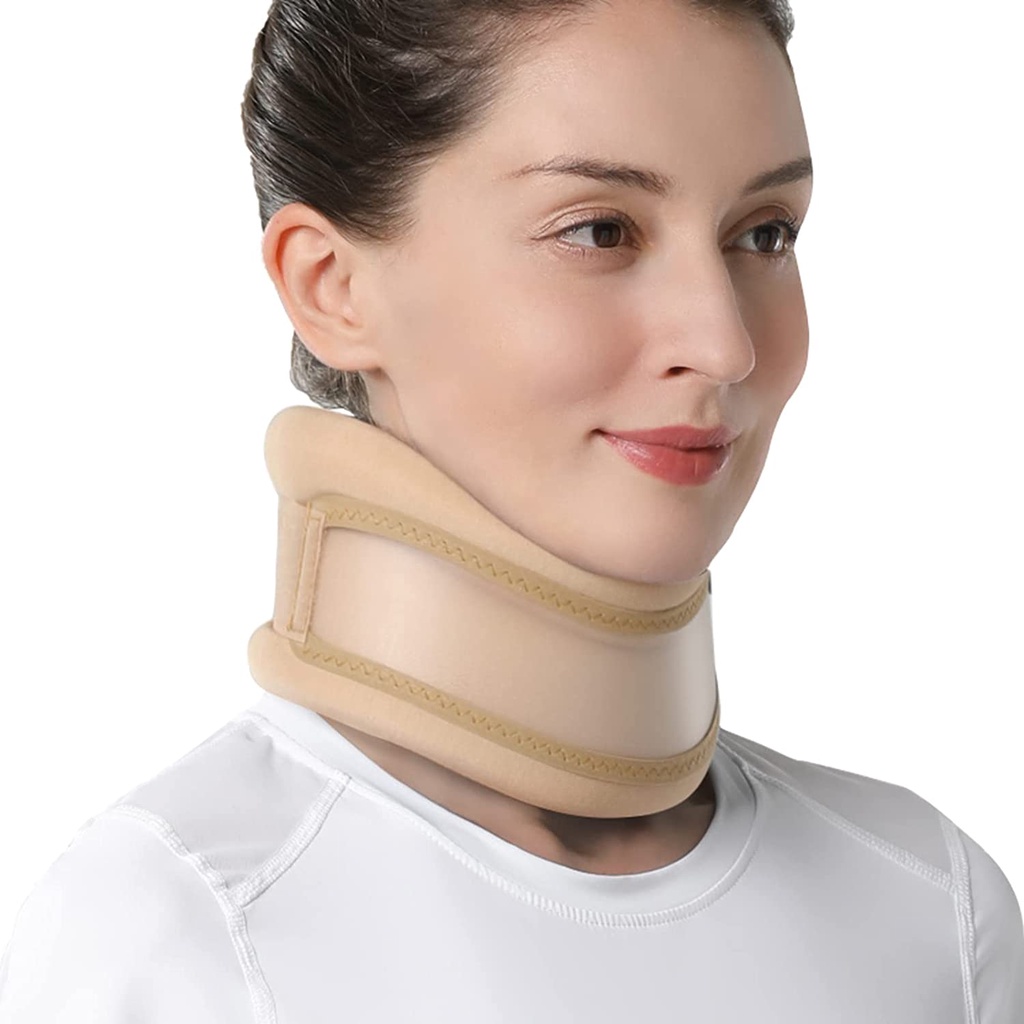 VELPEAU Neck Support Soft Neck Brace Foam Cervical Collar Relieves Pain ...