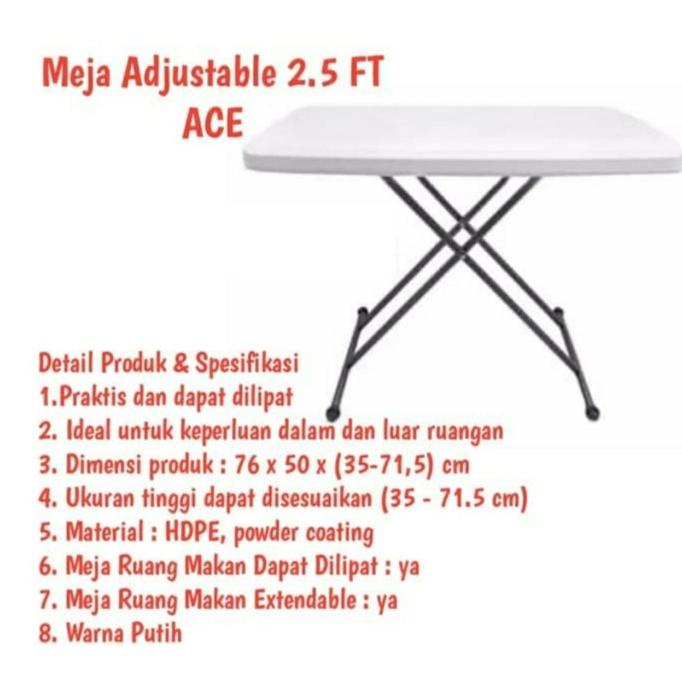 Ace Hardware Folding Table Premium Quality Mattress Table Dining Table Shopee Malaysia