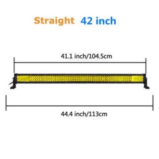 Led Light Bar Dual Row 22 32 42 52inch Spot Flood Combo beam 420W 620W 820W  1020W Combo Led Driving Work Light for Offroad Car 4x4