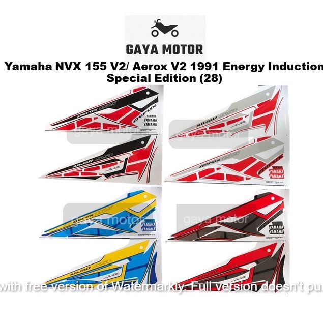 Yamaha NVX 155 V2/ Aerox V2 1991 Energy Induction Special Edition (28