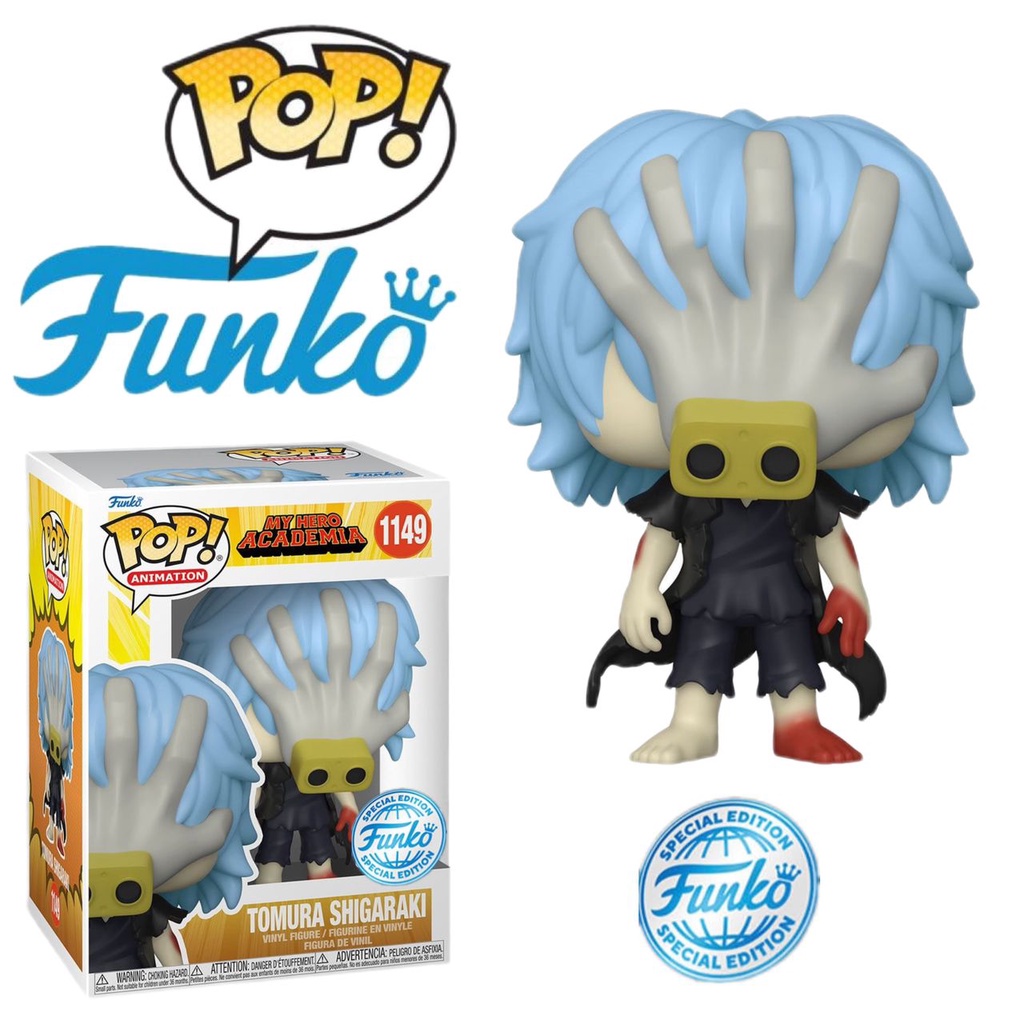 Funko Pop Vinyl Tomura Shigaraki 1149 My Hero Academia Animation Special Edition Collectible 3271