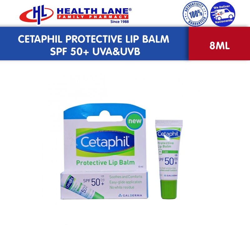 CETAPHIL PROTECTIVE LIP BALM SPF 50+ UVA&UVB (8ML) | Shopee Malaysia