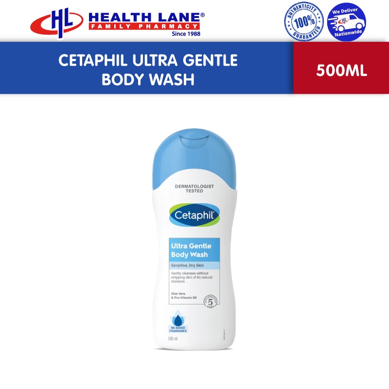CETAPHIL ULTRA GENTLE BODY WASH 500ML Shopee Malaysia