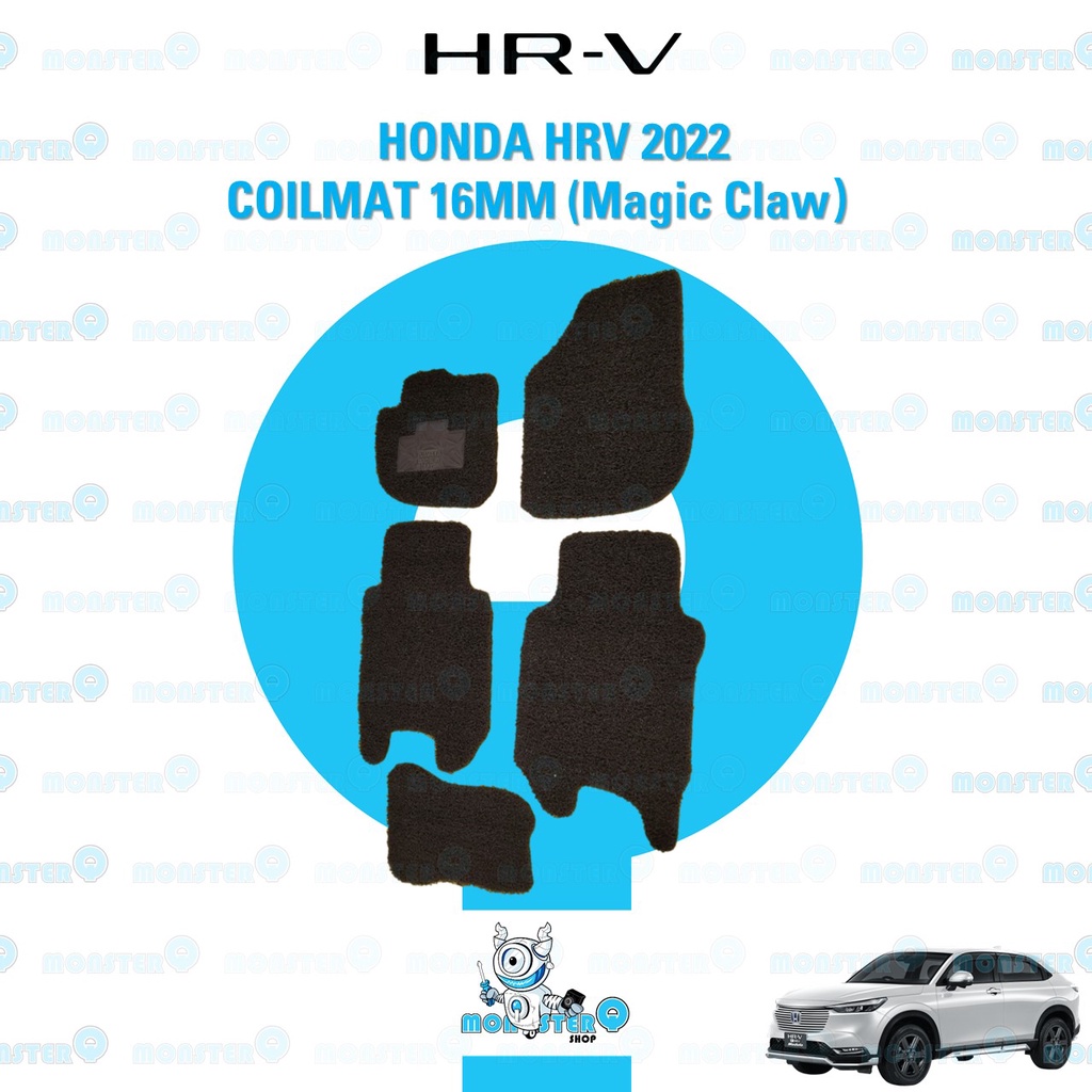 Honda Hrv 2022 Maggie Car Carpet Coil Floor Mat Coilmat(16mm) Shopee