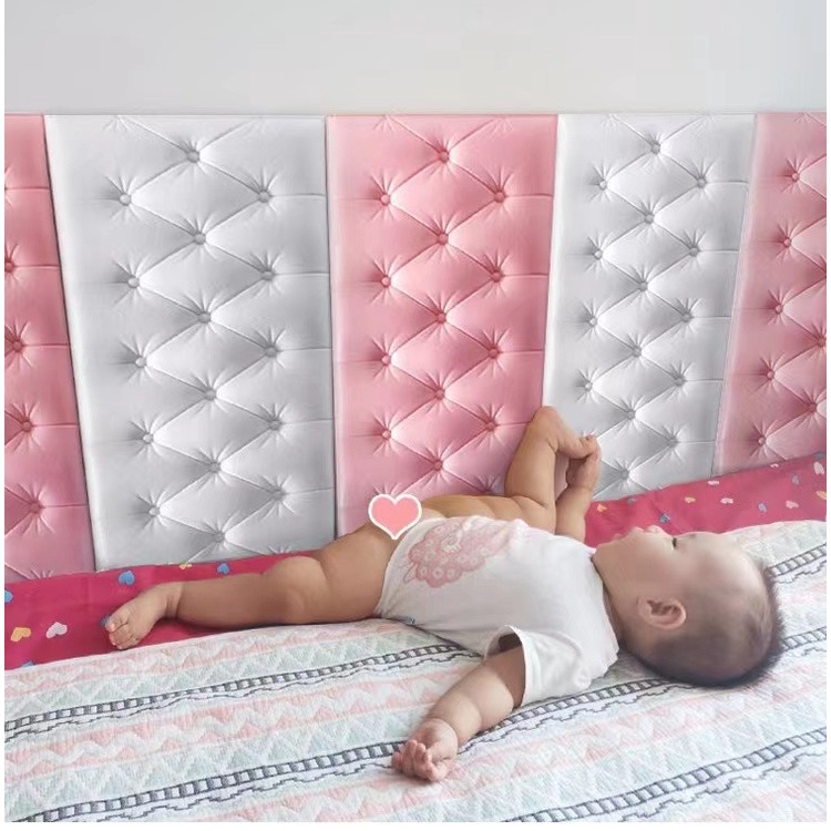 Thickened Selfadhesive Headboard Soft Bag Anticollision 70*35cm Wall Paste Tatami Soft Paste