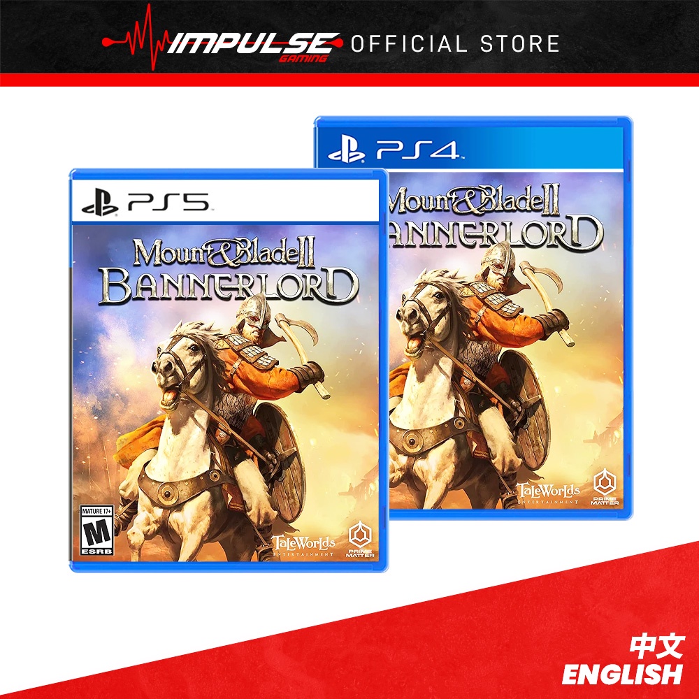 PS4/ PS5 Mount & Blade II: Bannerlord Chi/Eng Version 骑马与砍杀II: 領主 中英文版 |  Shopee Malaysia