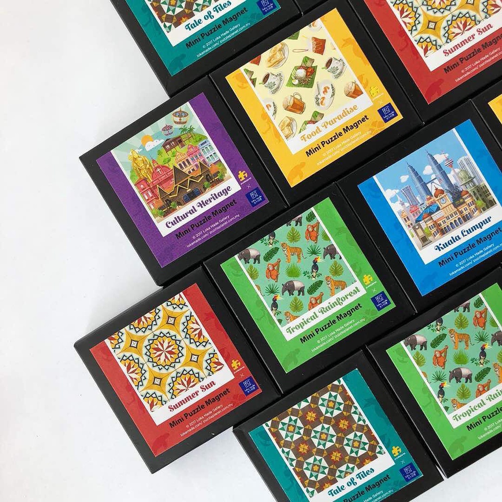 Loka Made Mini Puzzle Fridge Magnet | Shopee Malaysia