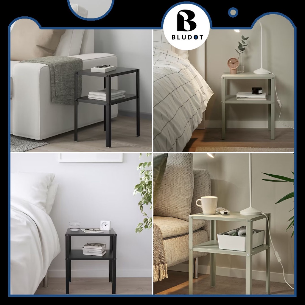 IKEA BEDSIDE TABLE KNARREVIK BEDSIDE TABLE 37X28CM LIVING ROOM TABLE
