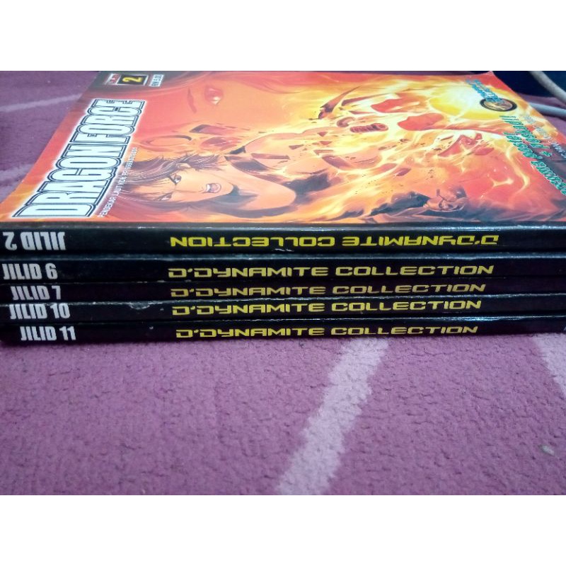 Komik Dragon Force D'dynamite Collection (No. 2,6,7,10,11) | Shopee ...