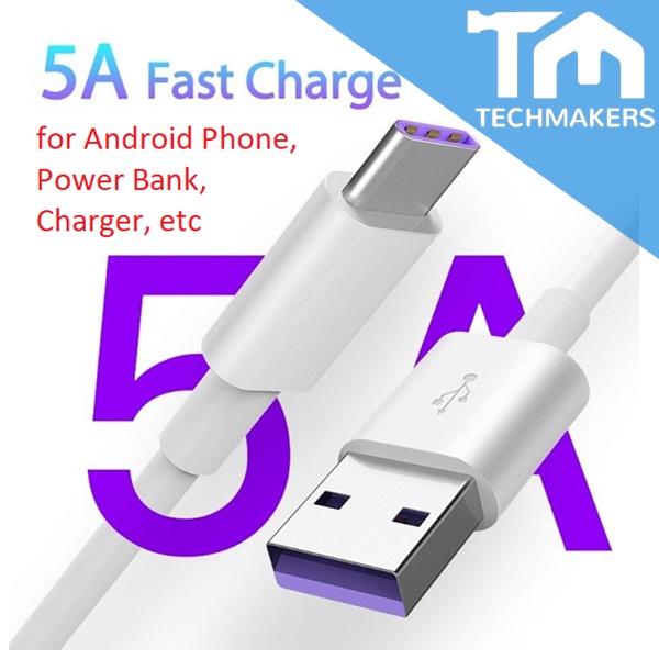 0.5M 1M 2M 3M Premium Super Quick Charge Cable Type-C Ip Android 5A Data USB High Speed Data Fast Charging Cable