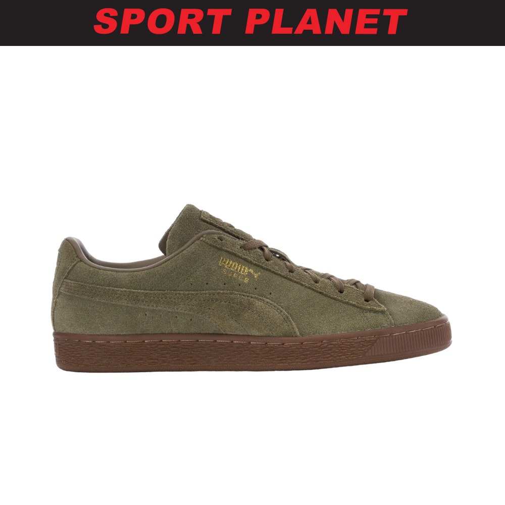 Puma Men Suede Gum Trainer Shoe 381174 04 Shopee Malaysia