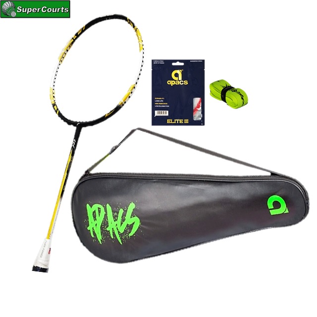Flex Power Air Speed 80 【Apacs Elite III STRING+ GRIP + APACS BAG ...