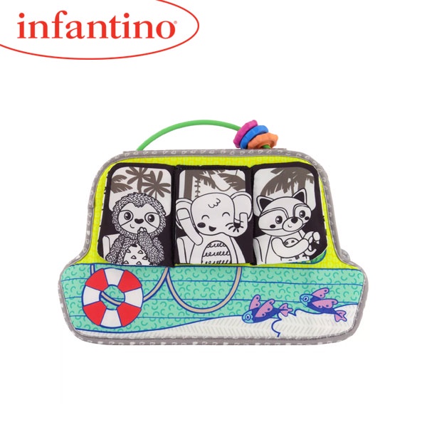 Infantino 2In1 Gears In Motion Activity Boat 315113 Shopee Malaysia