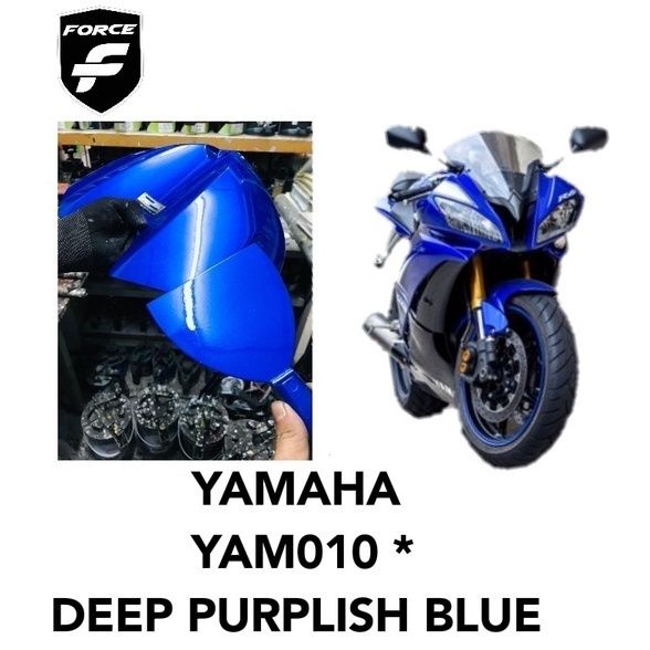 FORCE YAM010 DEEP PURPLISH BLUE * YAMAHA 2K MOTOR PAINT Shopee Malaysia