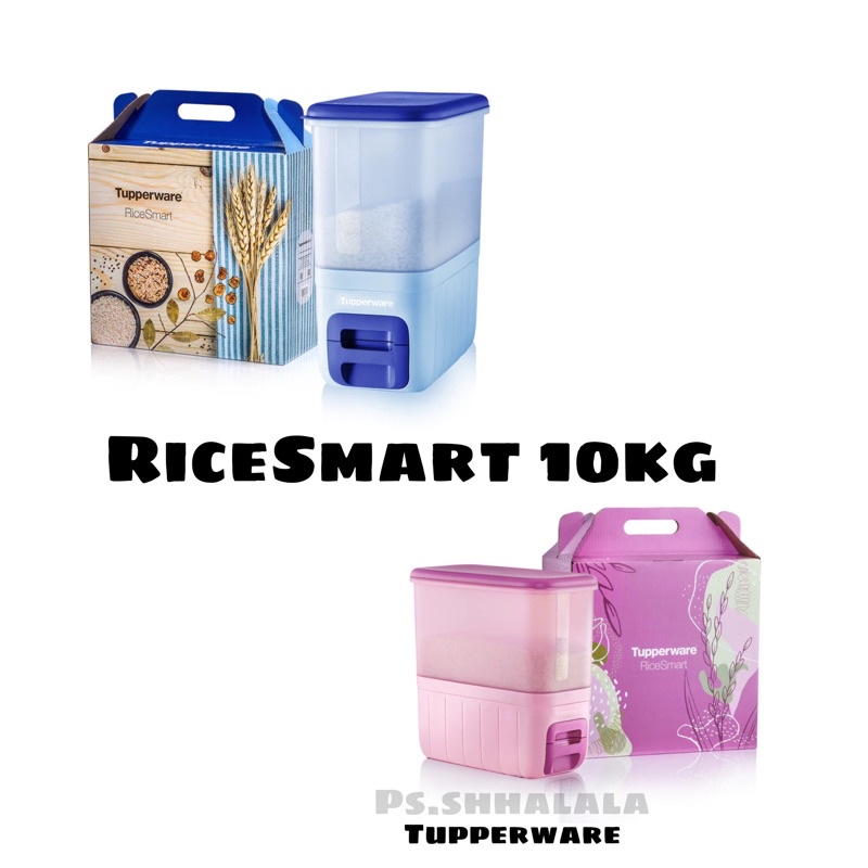 RiceSmart 10kg ORIGINAL TUPPERWARE | Shopee Malaysia