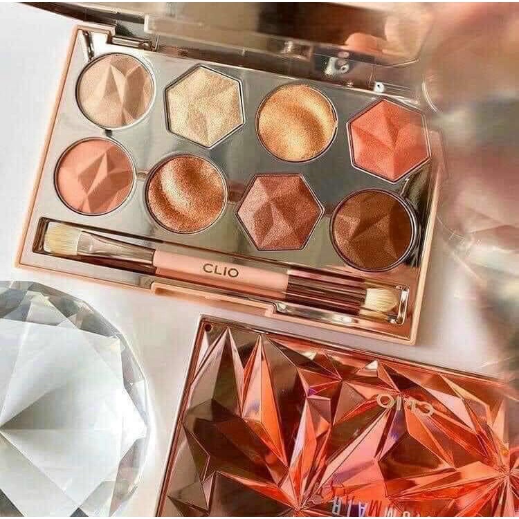 [CLIO] Prism Air Eye Palette 19g - #01 Coral Sparkle main image 1
