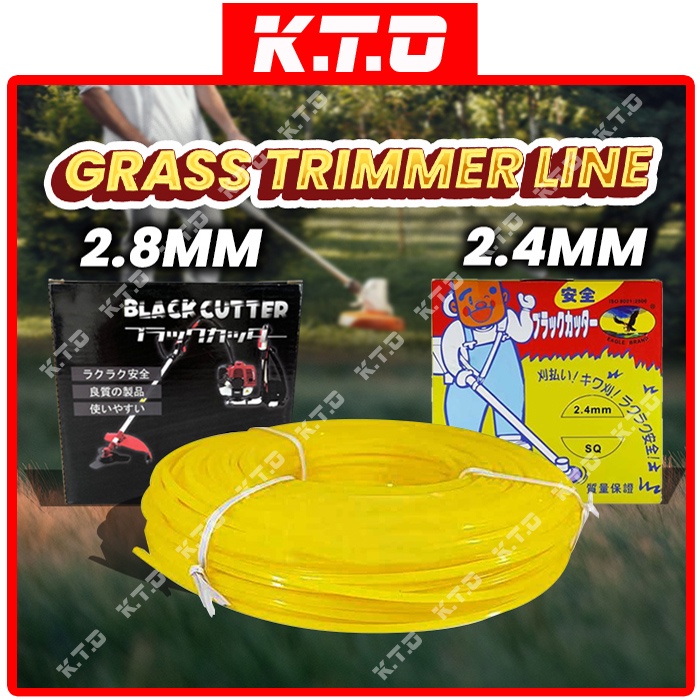 2.4MM / 2.8MM Grass Cutter Nylon Trimmer Line Grass Cutting String