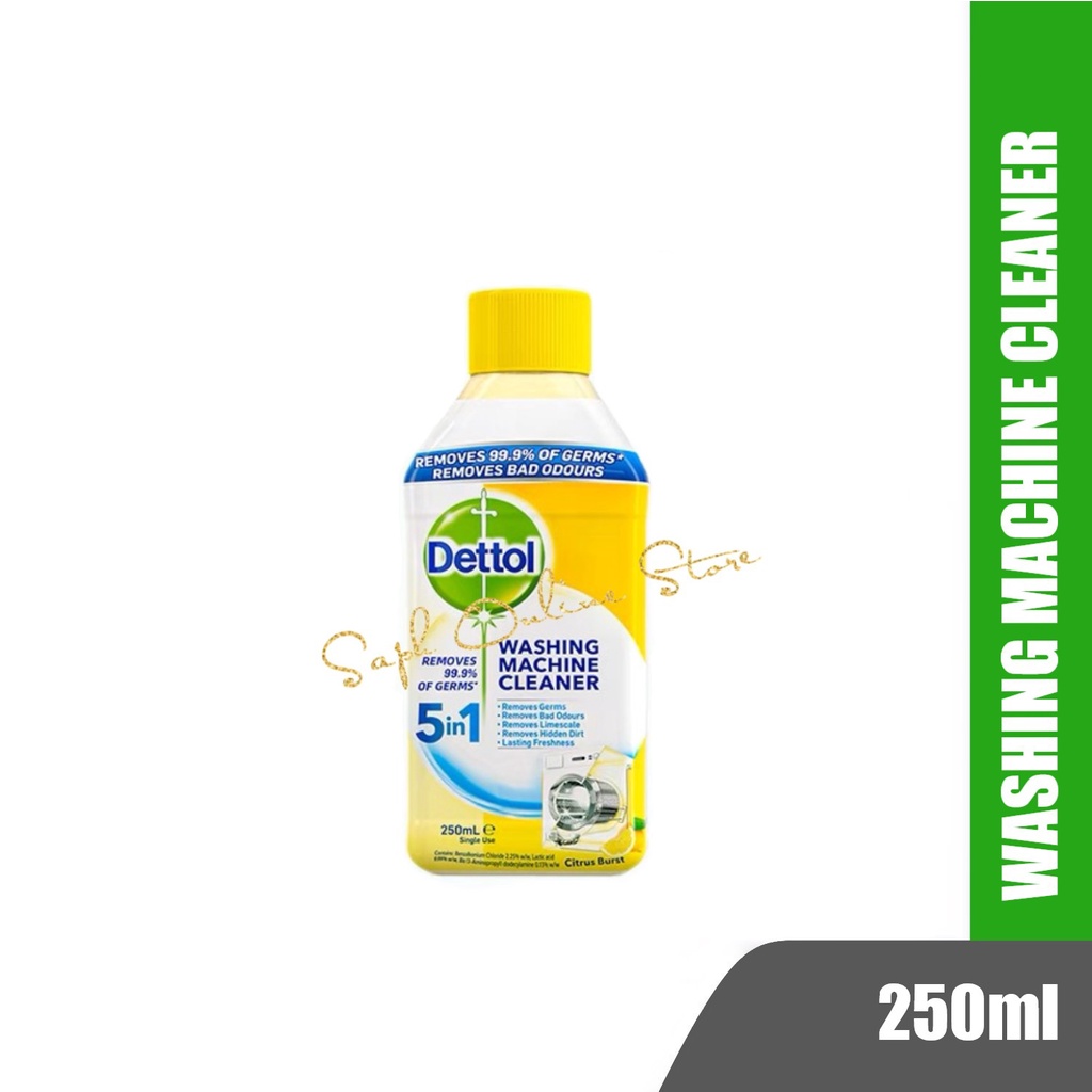 [BUY 3 for RM80] DETTOL Washing Machine Cleaner 5in1 (250ml) Citrus