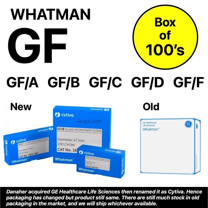 Whatman Glass Micro Fiber Filters GF/A, GF/B, GF/C, GF/D, GF/F ...