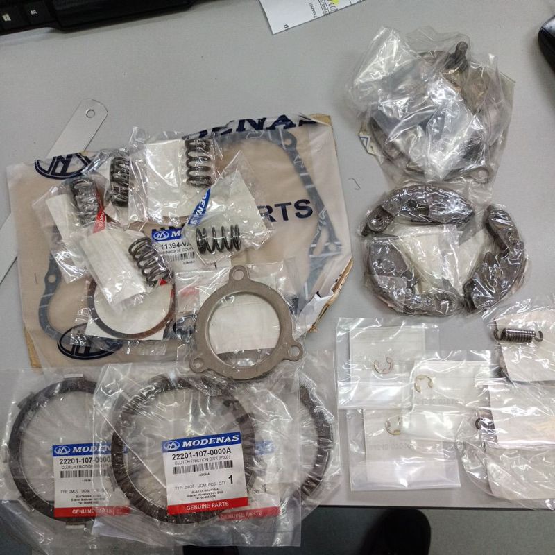MODENAS CT100 ORIGINAL COMPLETE CLUTCH SET | Shopee Malaysia