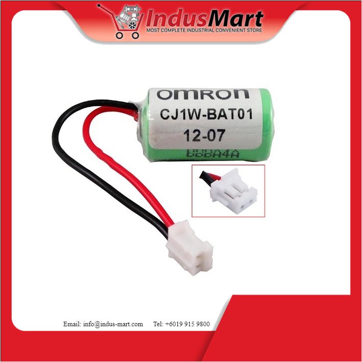 OMRON CJ1W-BAT01 PLC Battery For CJ1W&CP1E Series (3V) | Shopee Malaysia