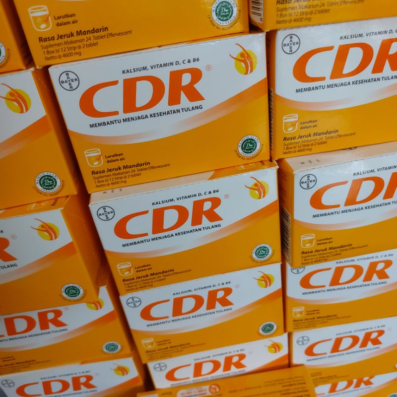 Cdr Calcium Supplement Orange Flavor exp February | Shopee Malaysia
