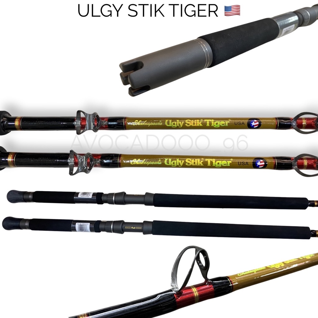 UGLY STIK USA 🇺🇸 Original SHAKESPEARE UGLY STIK Big game Saltwater Rod ...