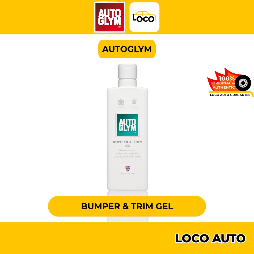 (CLEARANCE)AUTOGLYM Bumper & Trim Gel Revives Colour & Protects