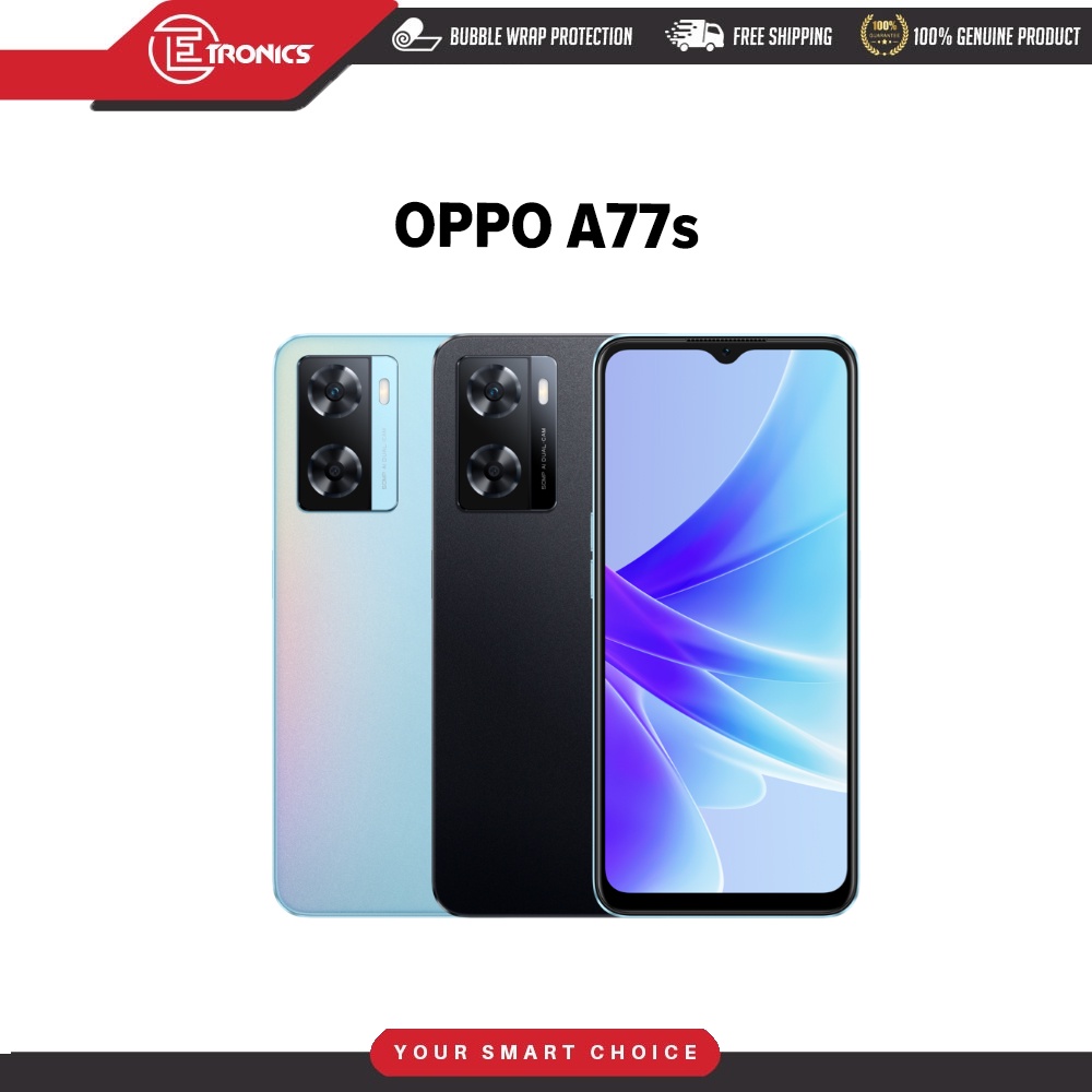 OPPO A77s [8GB+5GB RAM | 128GB ROM] - 5000mAh Long-Lasting Battery ...