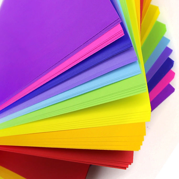 Cardboard Thickened Cardboard Color Thick Paper Folding Paper Cutting