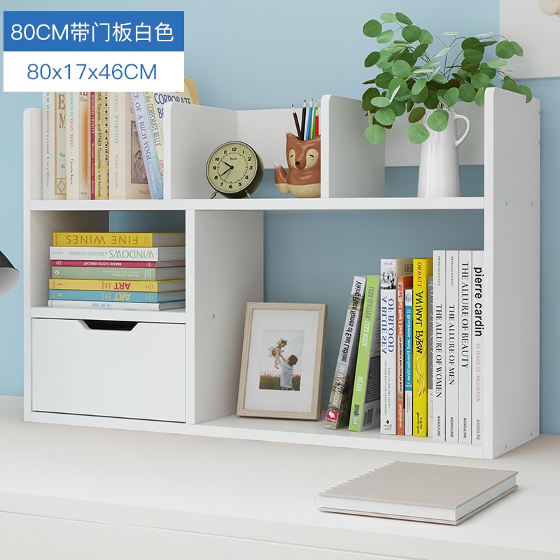 ROAM Rak Buku Meja Table Top Storage Rack Book Shelf Modern Style Book ...