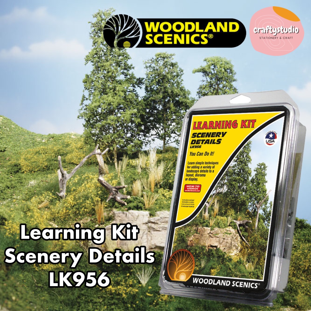 Woodland Scenics Learning Kit Scenery Details LK956, Architecture Model ...