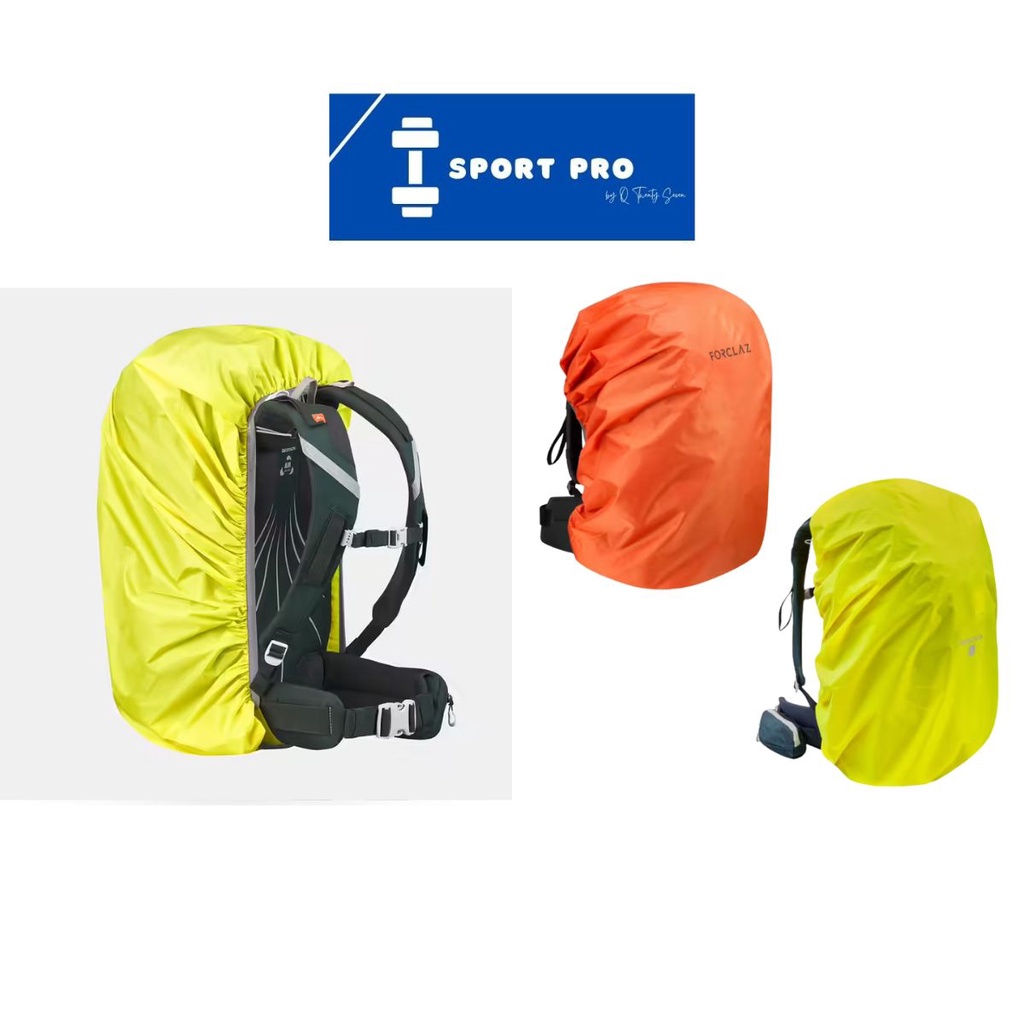 Decathlon Backpack Rain Cover Waterproof Size 10L 100L Forclaz Shopee Malaysia